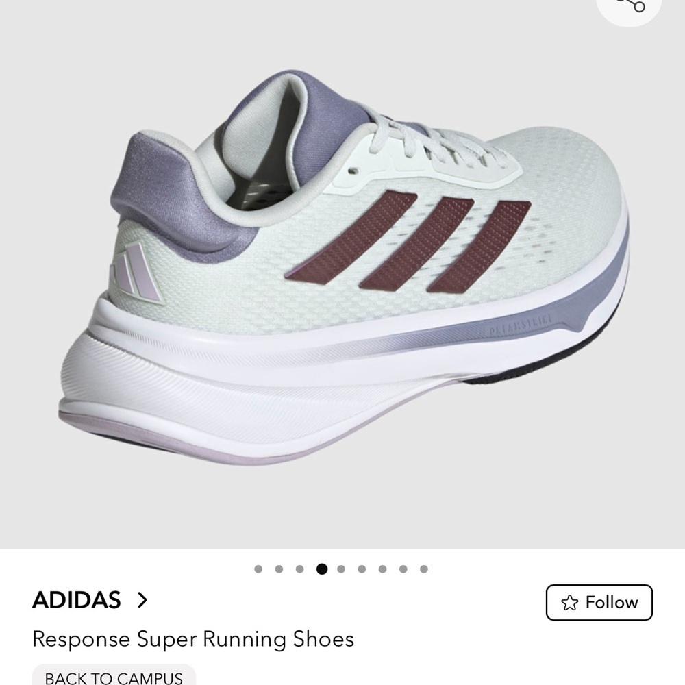Adidas Women's Response Super Running Sneaker - Picture 5 of 5